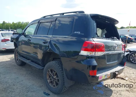 2020 Toyota Land Cruiser Heritage Edition from USA, damaged, VIN JTMCY7AJ7L4090296